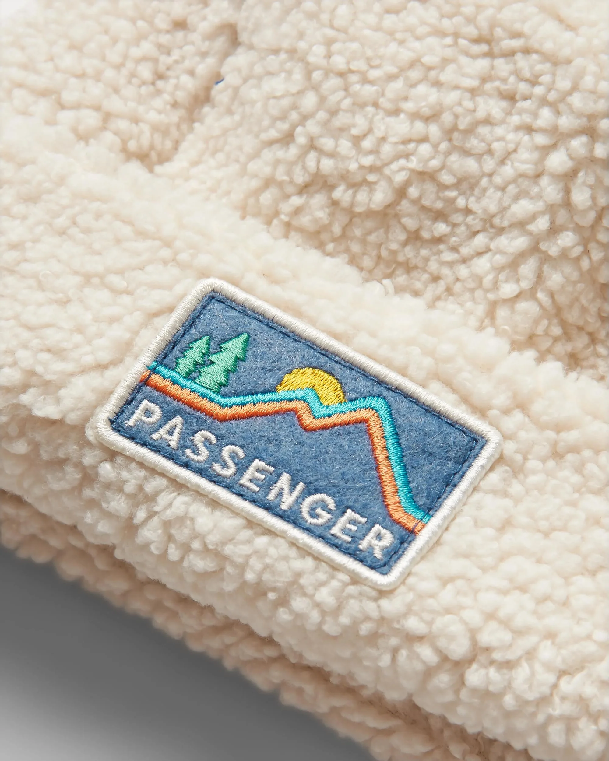 Bonnet Sherpa Recyclé Peak - Birch – Image 2