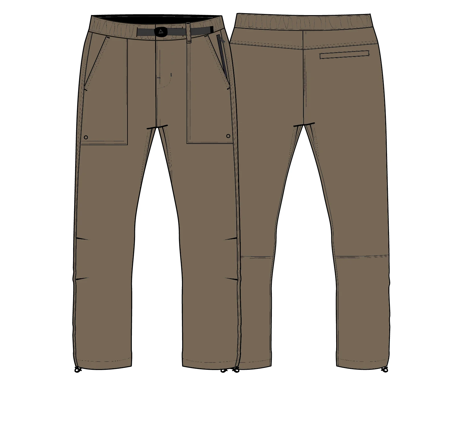 Pantalon Voyageur - Marron Caramel – Image 7
