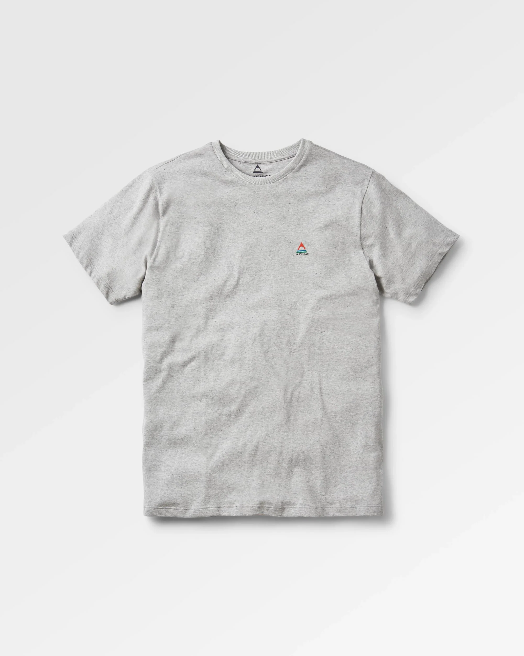 T-shirt en Coton Recyclé Classic - Gris Chiné